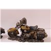 Image 2 : (2) Motorcycle Decor - 7.5" Long & 6.5" Long