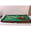 Image 1 : Table Top Pool Table w/ Accessories - As Is - 36" x 19.5" x 2.5" Deep