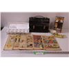 Image 1 : Dozen Golf Balls, Metal Lunch Kit, Archie Comic Books, Perming Rods in Box