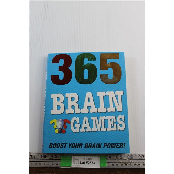 365 Brain Games Book