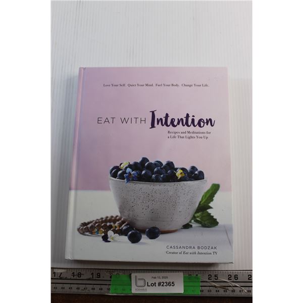 Eat with Intention Book by Cassandra Bodzak