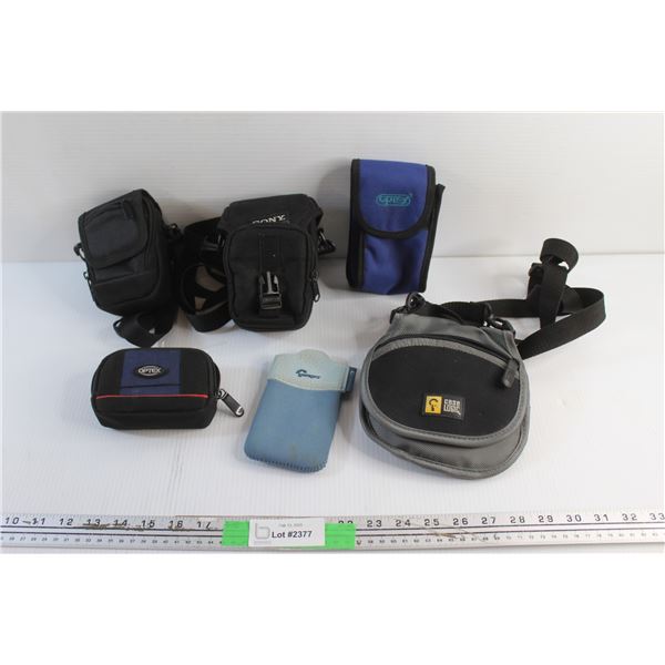 (6) Camera Bags/Cases
