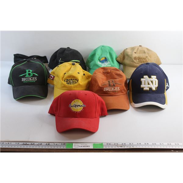 (9) Baseball Hats