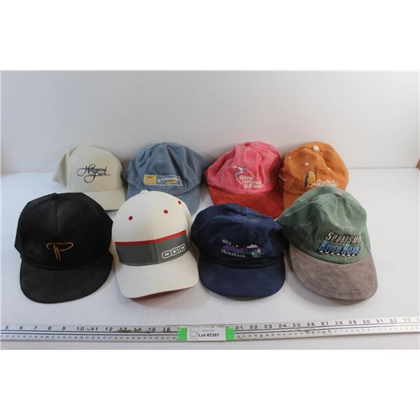 (8) Baseball Hats