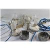 Image 2 : Electric and Light Lot - (5) Light Sockets and Electrical Cords - As Is