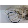 Image 4 : Electric and Light Lot - (5) Light Sockets and Electrical Cords - As Is