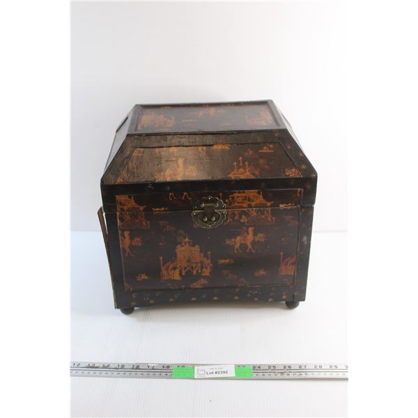 Wooden Chest 14'' x 14'' x 10'' - Some Damage