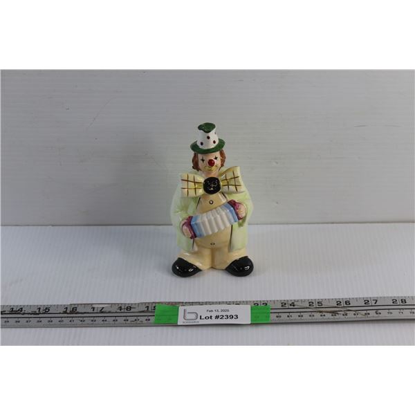 Porcelain Made in Taiwan Clown Figurine