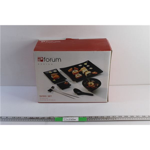 Forum Design 25 Piece Sushi Dish Set - Sealed