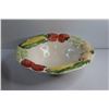 Image 5 : Decorative Fish Ceramic Serving Dish 18'' x 13'' and 12'' Ceramic Bowl