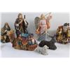 Image 6 : 13 pc Porcelain Nativity Decor - Chipped
