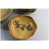 Image 4 : 5 Piece Hand Painted Rustic Vines Pasta Dish Set