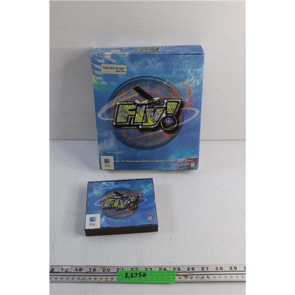Vintage Fly Flight Simulator for Macintosh (1999) - As Is