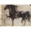 Image 2 : Black Horse Poster 31.5" x 23.5" - As is
