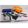 Image 1 : Williams Socket/Nut Driver Set (Missing Wrench), Snap-Cut Cutter, Forcefield 2XL Safety Vest, Misc. 