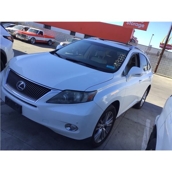 2011 Lexus RX 450h