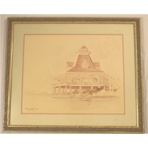 A Grand Floridian Framed Print