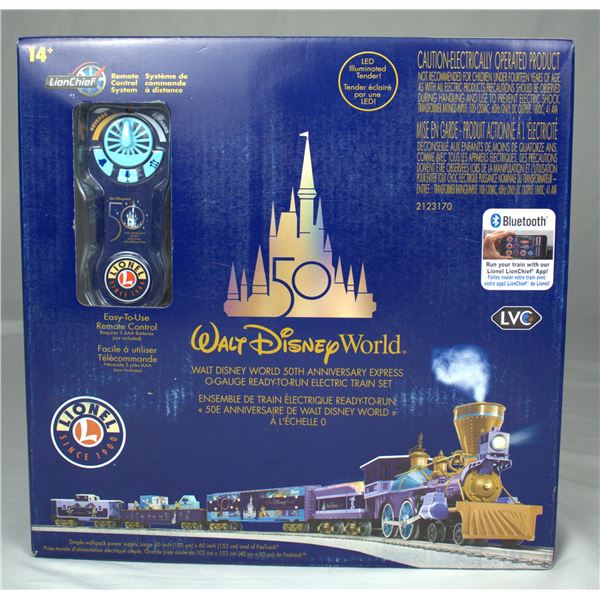 A Walt Disney World 50th Anniversary Lionel Train.