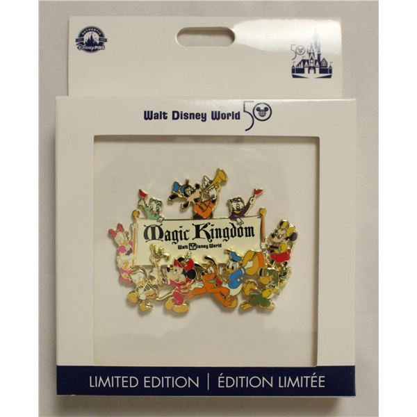 A Limited Edition Walt Disney World 50th Anniversary Pin