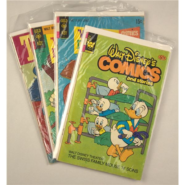 A Selection of 4 Vintage Comics.