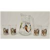 Image 1 : A Disney Fairies Pitcher and Glass set.