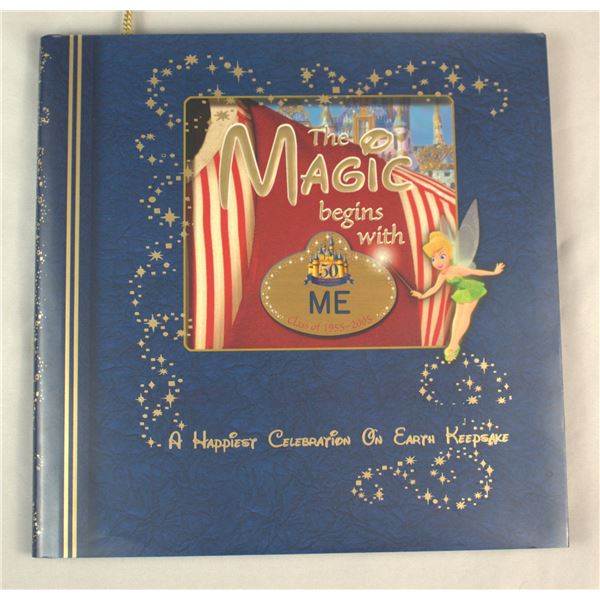 A 2005 Cast Member Disneyland 50th Celebration Keepsake Book.