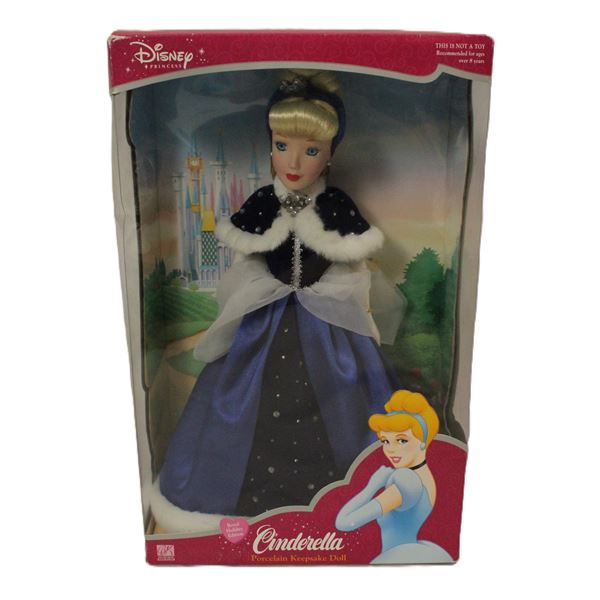 A Cinderella Porcelain Doll.