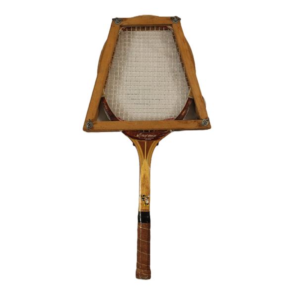 A Bancroft Mickey Mouse Autograph Tennis Racket.