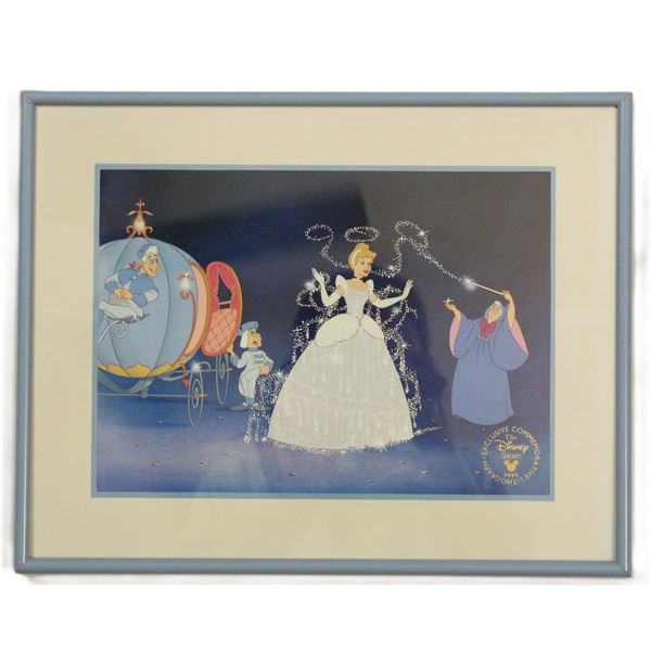 A Cinderella Framed Lithograph.