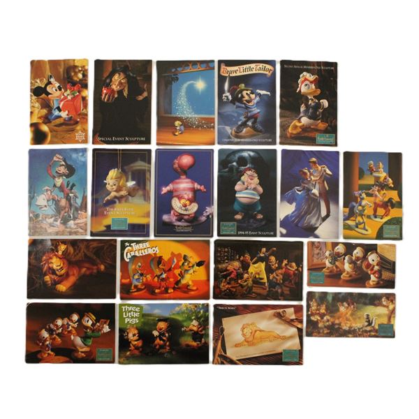 A selection of (19) WDCC Postcards.