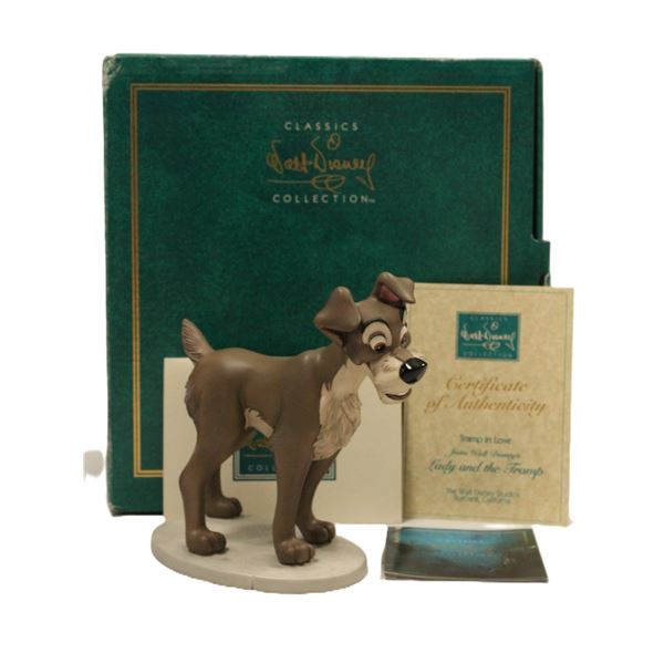 WDCC Lady and the Tramp "Tramp in Love" Figurine.