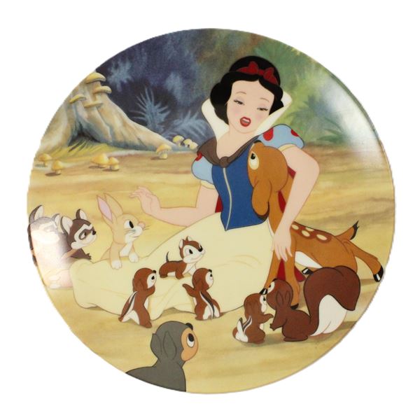 A Snow White "With A Smile And A Song" Limited Edition Plate