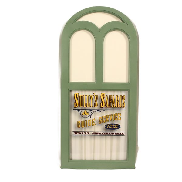 A Replica Bill "Sully" Sullivan Main Street Window.