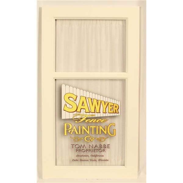 A Replica Tom Nabbe Main Street Window.