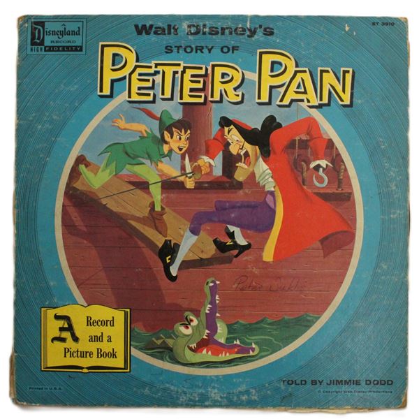 A 1958 Story of Peter Pan Record.