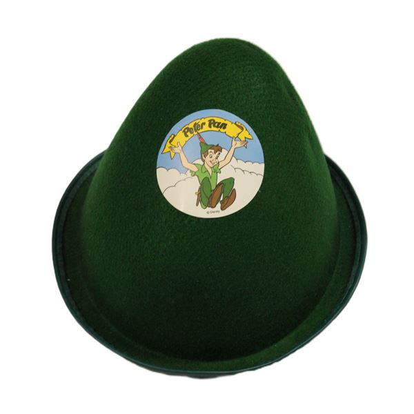 A Vintage Green Felt Peter Pan Hat