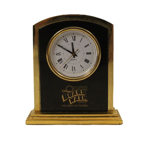 A Board Walk Resort Desk Clock
