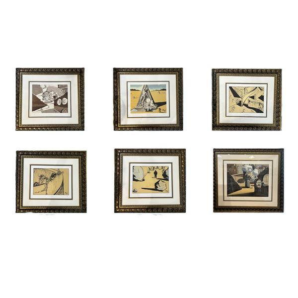 A Limited Edition Complete Set 2 of Salvador Dali Disney Destino International Edition.