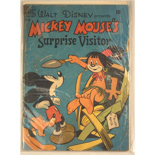 A Dell Publishing Co. Mickey Mouse Comic.