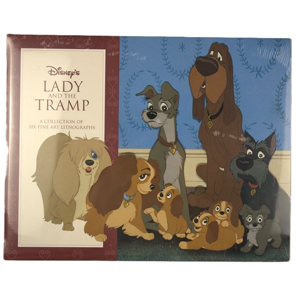 A Sealed Collection of Lady and the Tramp Fine Art Lithographs.