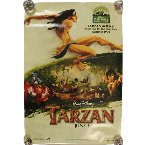 An Animal Kingdom Tarzan Movie Release Poster