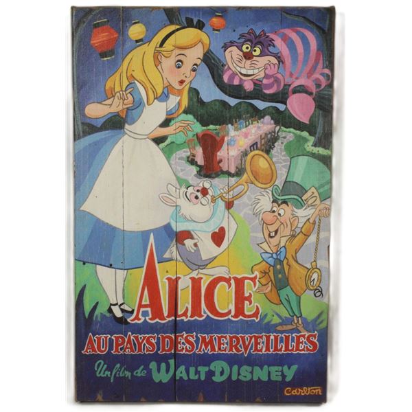 An Alice in Wonderland Limited Edition Giclee.