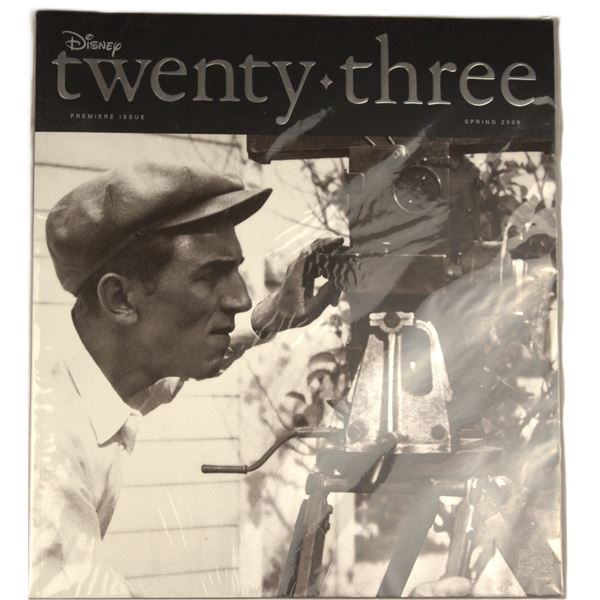 A Premiere Issue D23 Magazine.