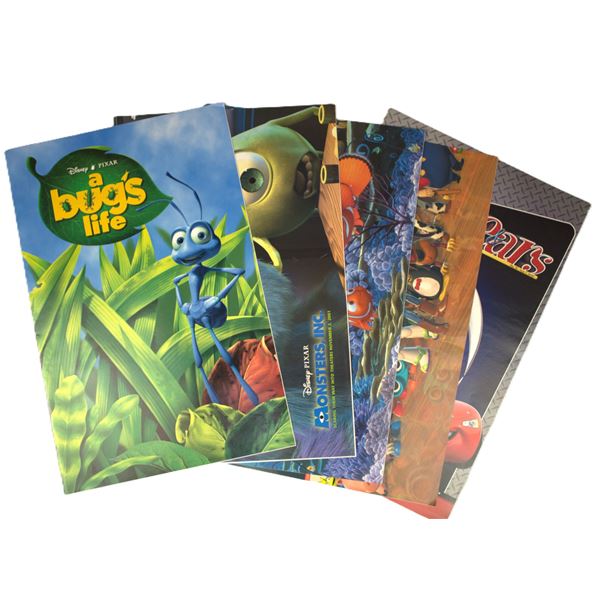 Five (5) Large Pixar themed Eyes and Ears Cast Magazines.
