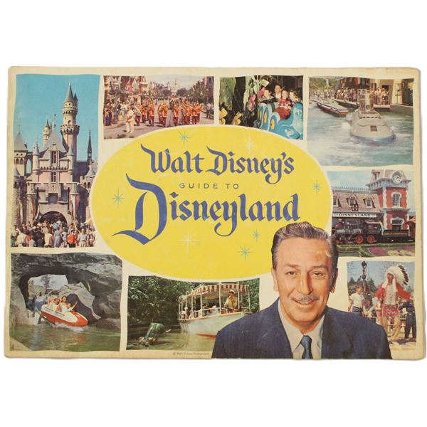 A 1960 "Walt Disney's Guide to Disneyland."