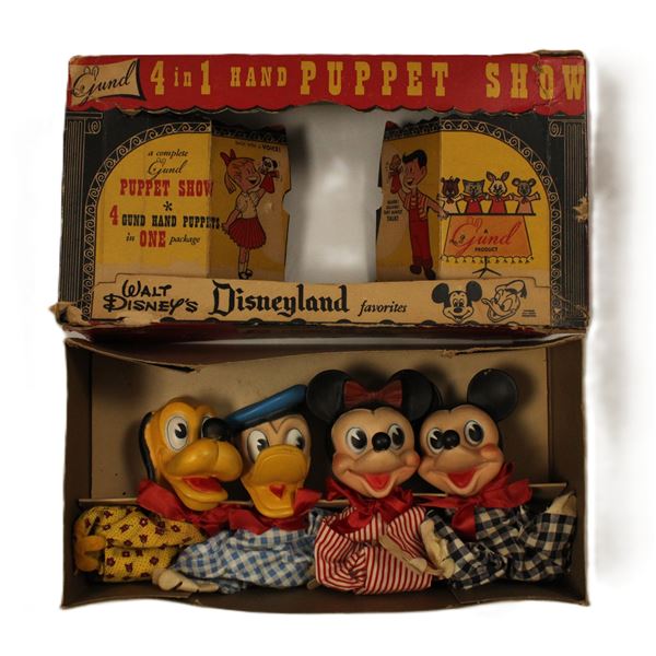Gund Disneyland Favorites 4-in-1 Hand Puppet Show.