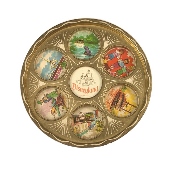 A Disneyland Attractions Drink Tray.