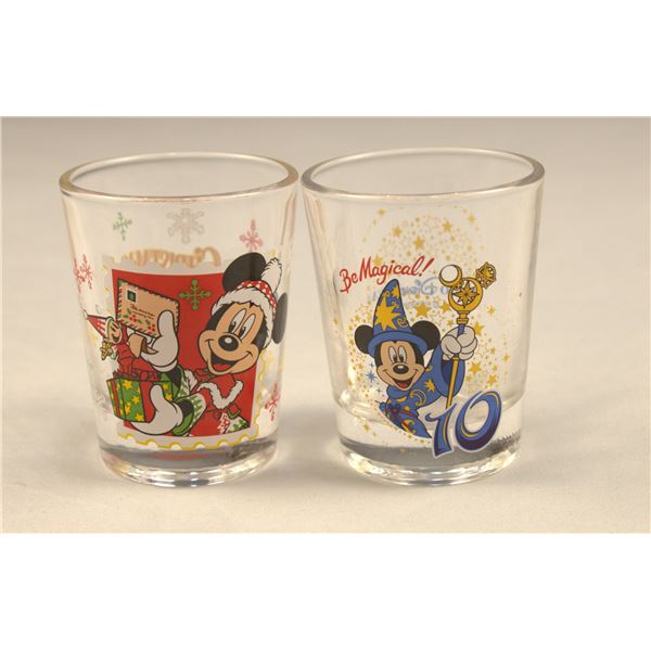 A Pair of Tokyo Disney Resort Shot Glasses