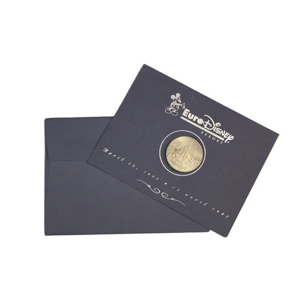 A 1992 EuroDisney Resort Opening Day Coin.