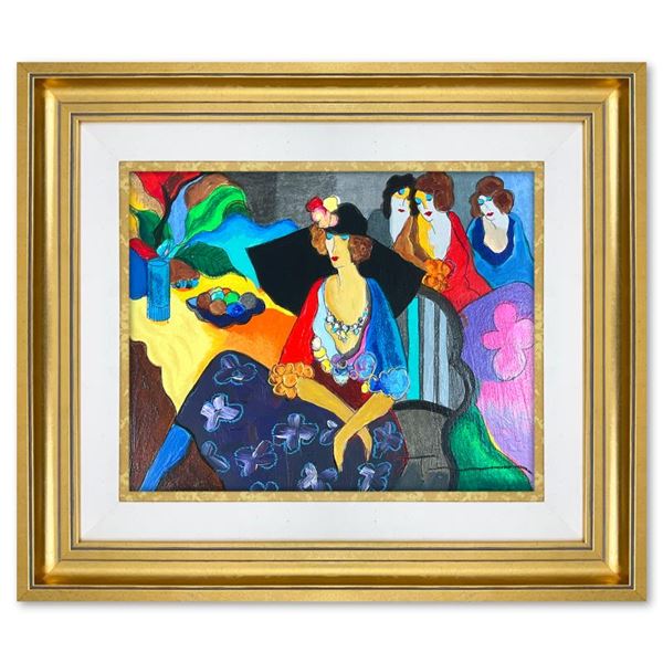 Gossip by Tarkay (1935-2012)